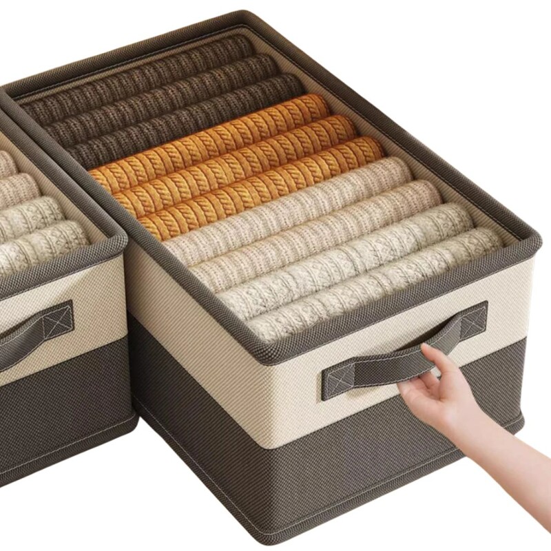 Caja Organizadora Ropa Plegable Pantalón Remeras Talle S