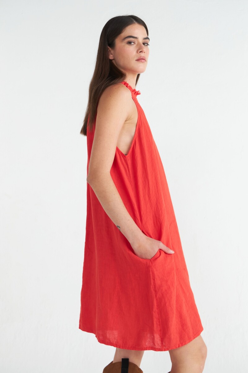 Vestido Pia Rojo