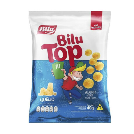 Sopladitos de Maíz BILU TOP 40grs Queso