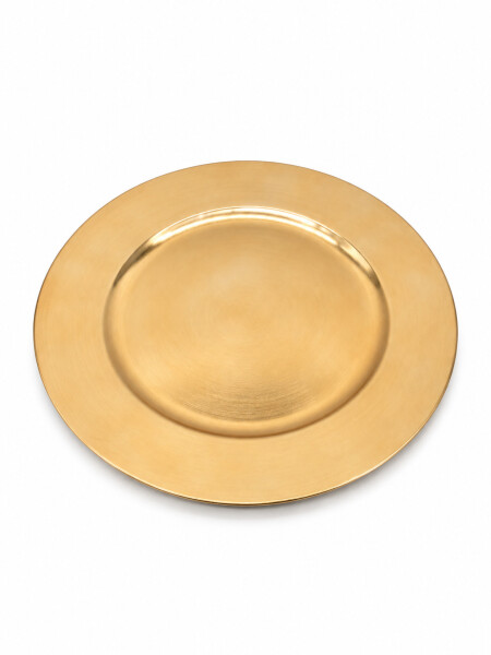 PLATO BASE GLOW DORADO
