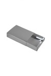 Caja fosforo 10x14x3 cm. PLATA