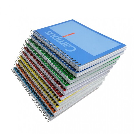 Libreta Campus Espiral 80 Hojas Azul