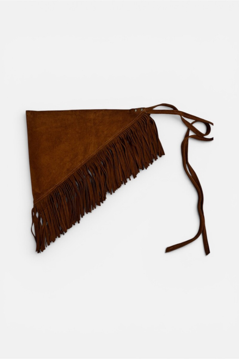 CINTURON SIN HEBILLA GALI Camel