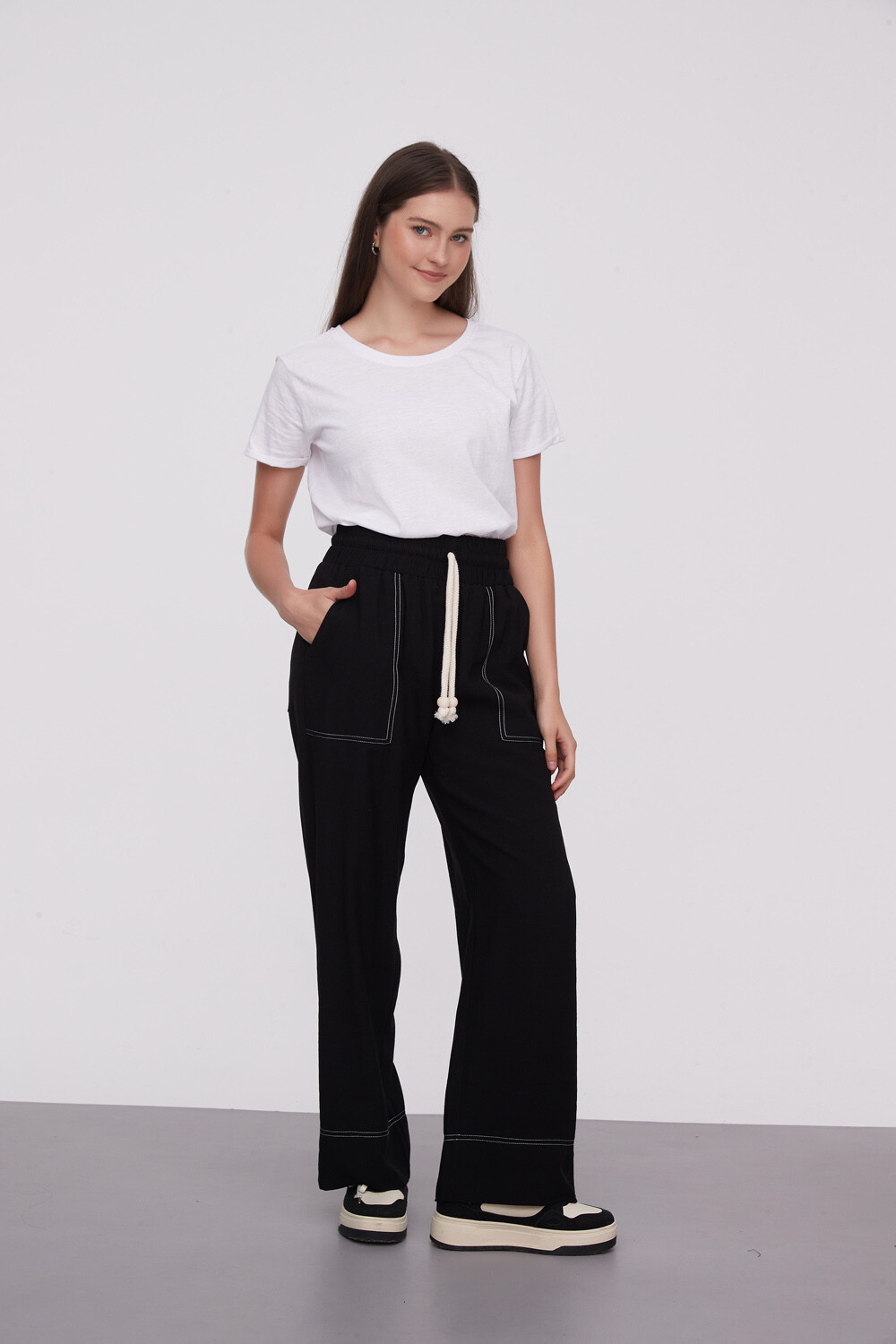 Pantalon Crescent Negro