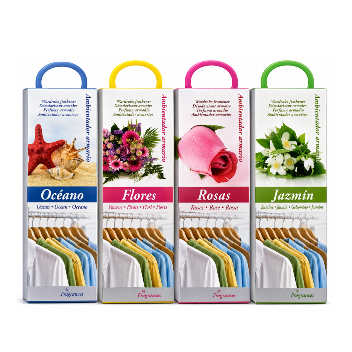 Percha aromática para armario x unidad 