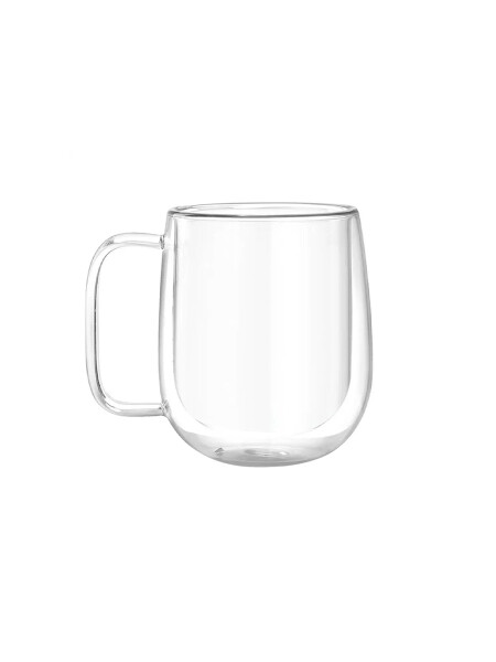 TAZA TE DOBLE FONDO TRANSPARENTE