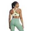 Top Adidas Impact Luxe Training Zip Verde