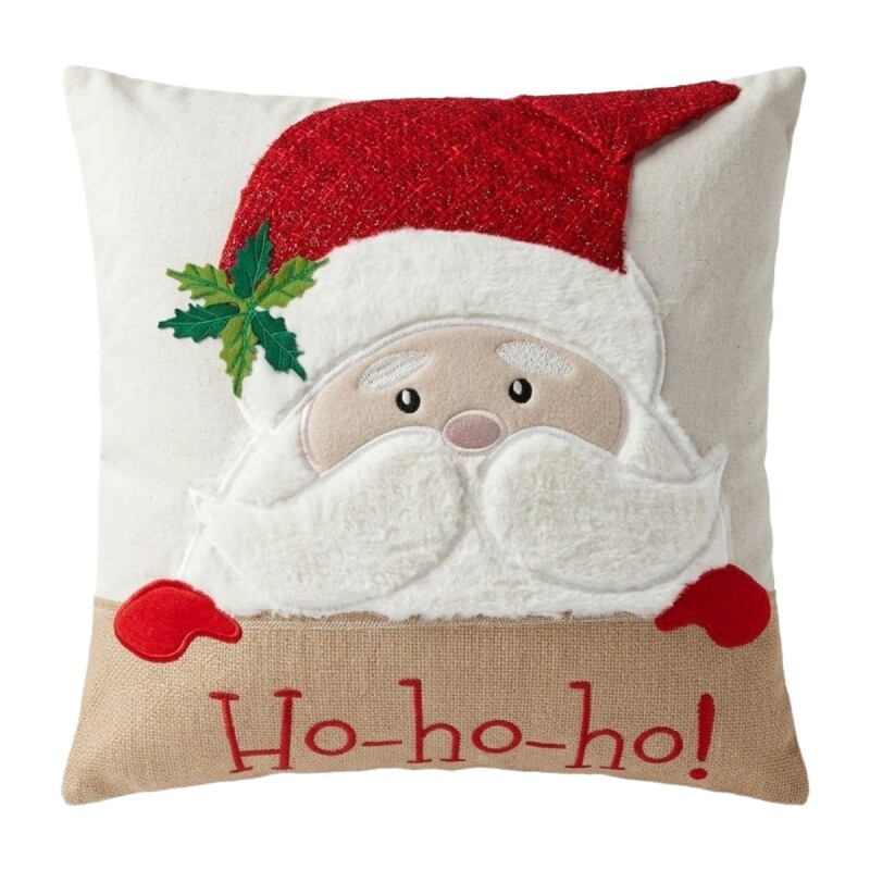 COJIN NAV CUAD PAPA NOEL 44X44CM Unica