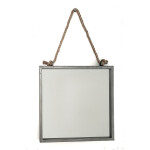 ESPEJO CUADRADO COLGANTE 30x30x3.5CM ESPEJO CUADRADO COLGANTE 30x30x3.5CM