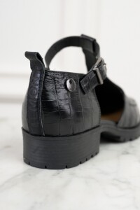 Zapato Hebilla Negro