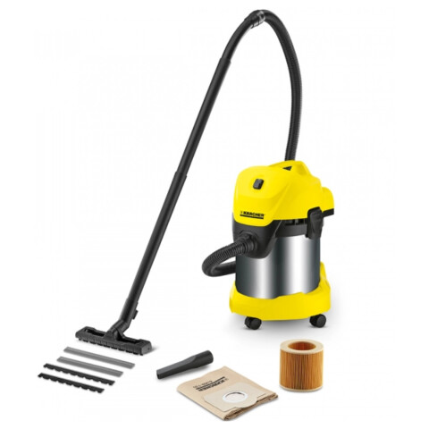 Aspiradora Karcher WD 3S Premium Agua/Polvo 1000W 17Litros Aspiradora Karcher WD 3S Premium Agua/Polvo 1000W 17Litros