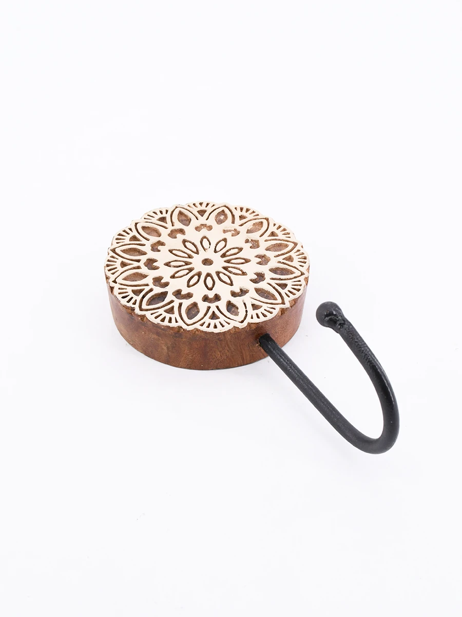 PERCHERO MANDALA - MADERA 