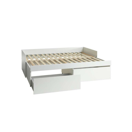 Cama C/Almacenaje 90/180X200 Tangbjerg Bl Blanco