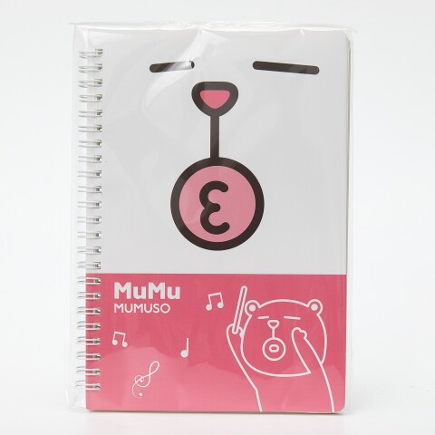 CUADERNO ESPIRAL A5 (EXPRESIÓN FACIAL/MUMU) CUADERNO ESPIRAL A5 (EXPRESIÓN FACIAL/MUMU)