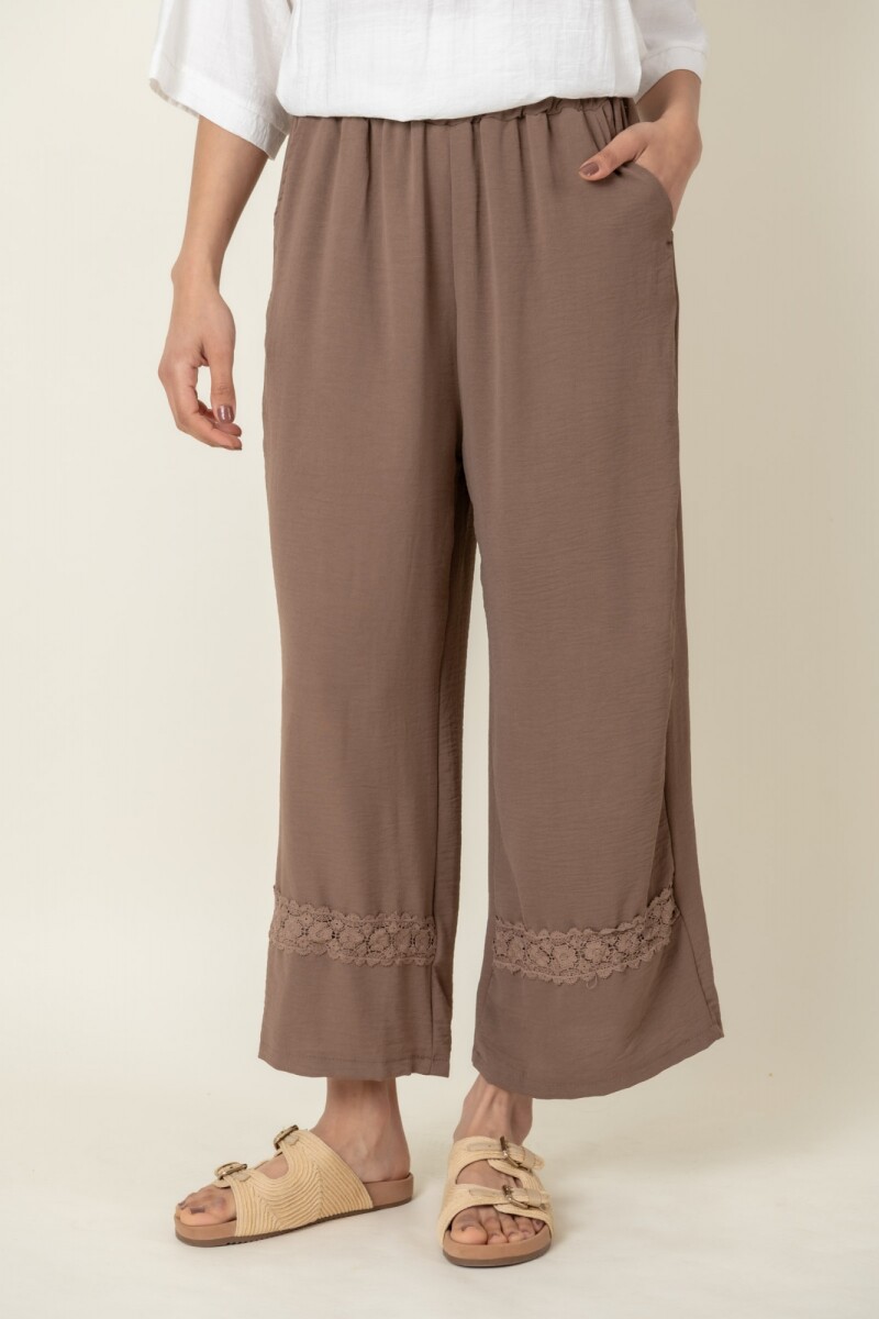 PANTALON SENECIO - Marrón 