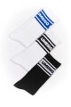 TRIPACK MEDIAS UMBRO NEGRO BLANCO AZUL Negro