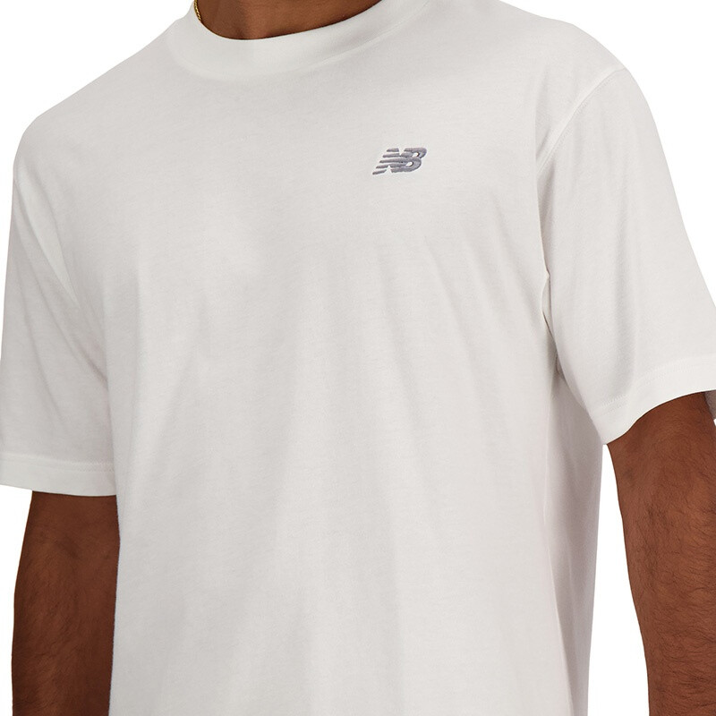 Remera New Balance Small Logo de Hombre - MT41509WT Blanco