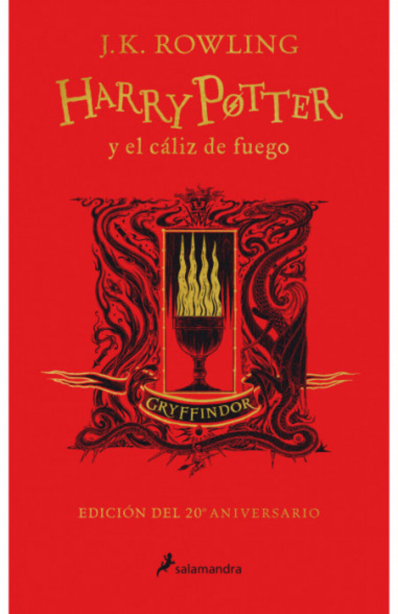 Harry Potter y el Cáliz de Fuego - 20 aniversario - Casa Gryffindor 