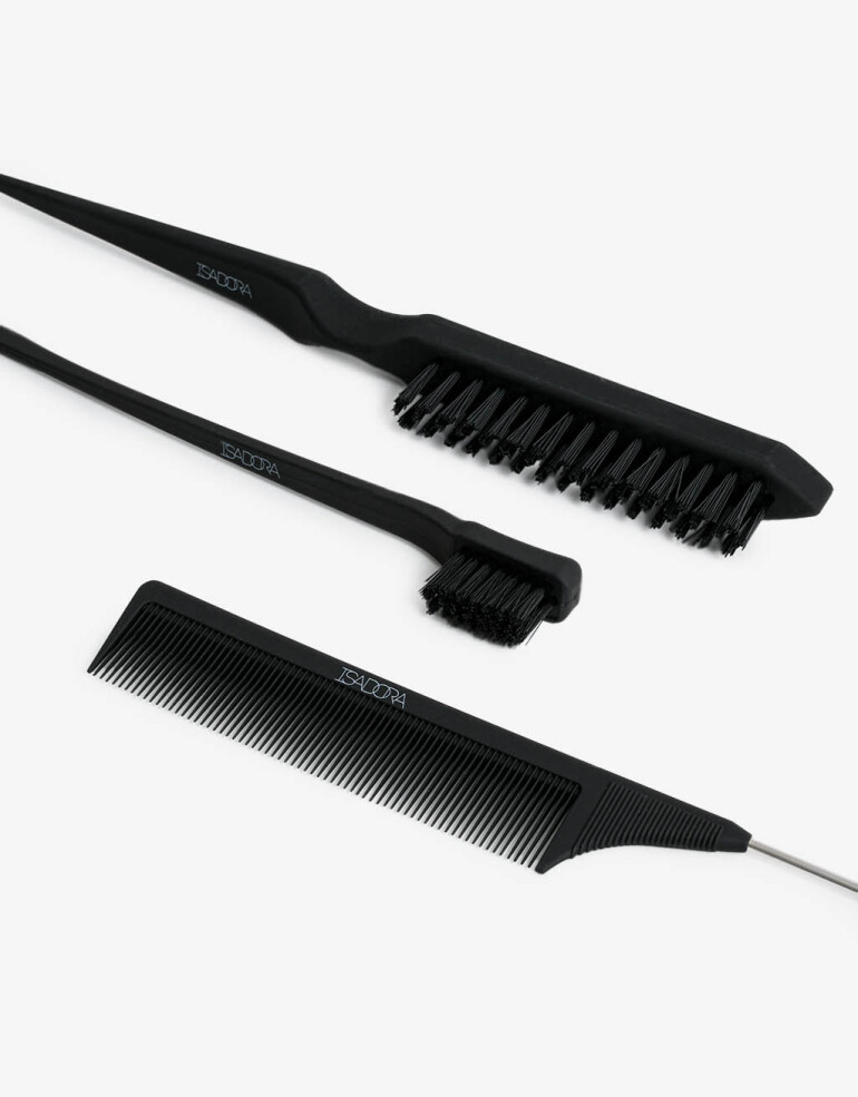 Cepillos y Peines Set Hair Expert - Negro