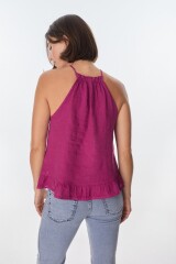 Musculosa Halter Magenta