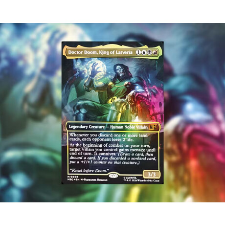 Commander Deck Doom Prevails Marvel Super Heroes Commander Deck Doom Prevails Marvel Super Heroes