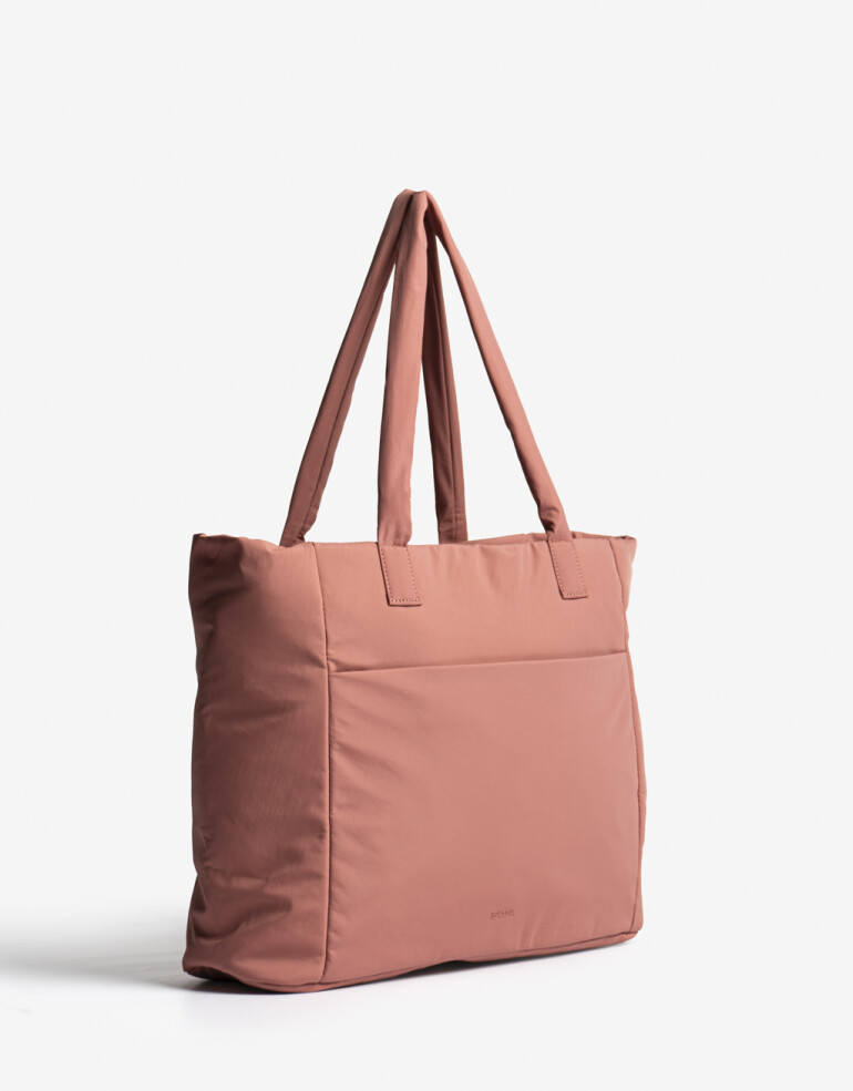 Shopper Nylon Shopper En Material Reciclado - Rosa Oscuro