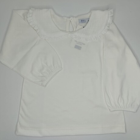 Remera nena cuellito muselina Remera nena cuellito muselina