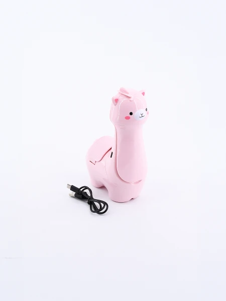 LAMPARA LLAMA ROSADO