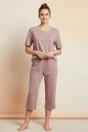 Pijama Capri M/Corta Lumiere Pijama Capri M/Corta Lumiere