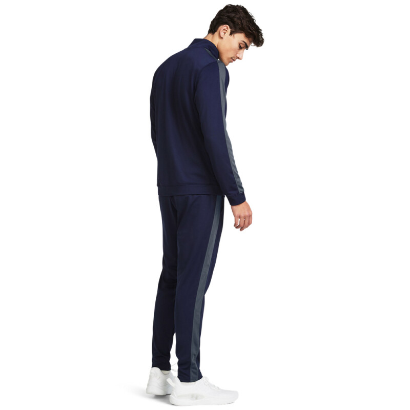 UA Rival Knit Track Suit-BLU BLU-410