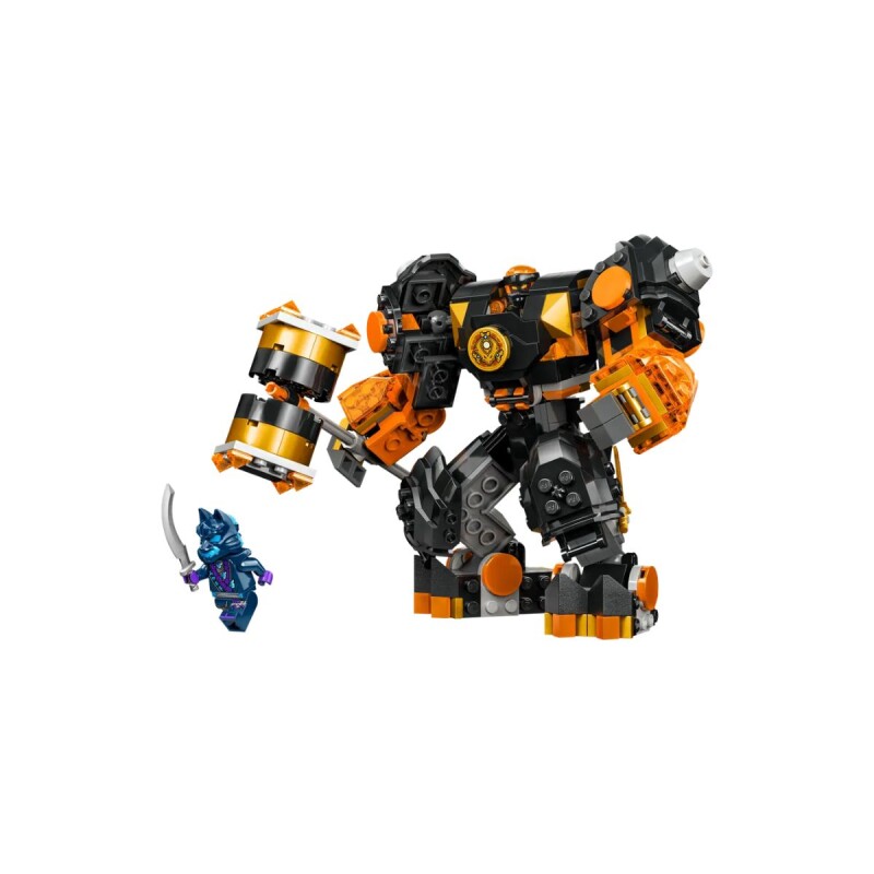 Lego Ninjago Mech elemental de la tierra de Cole 209 pcs 7+ Lego Ninjago Mech Elemental De La Tierra De Cole 209 Pcs 7+