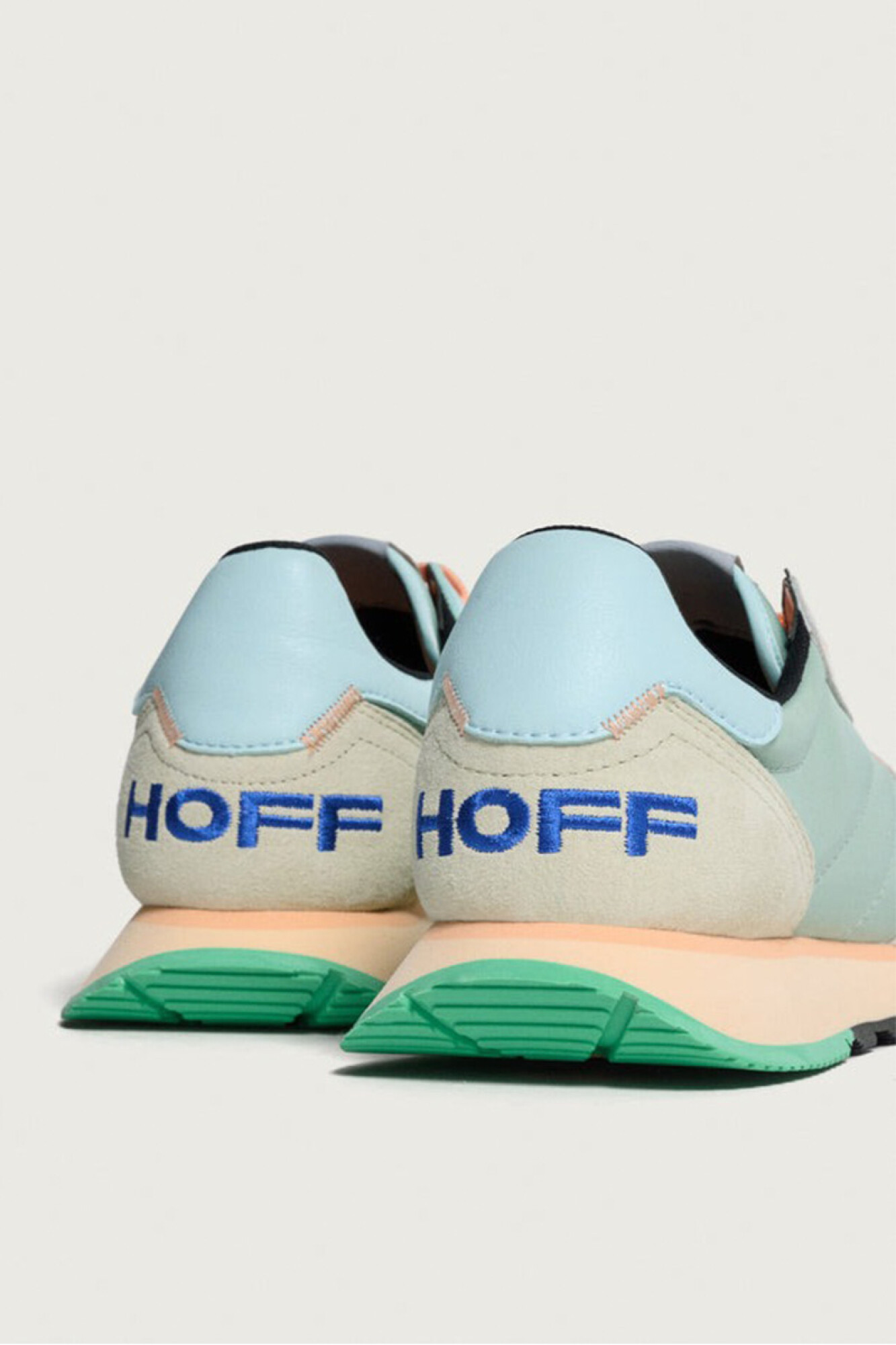 HOFF APOLLONIA Sneakers Donna - Track & Field - Suola Gomma Dentata, Memory Foam, Pelle E Tessuto