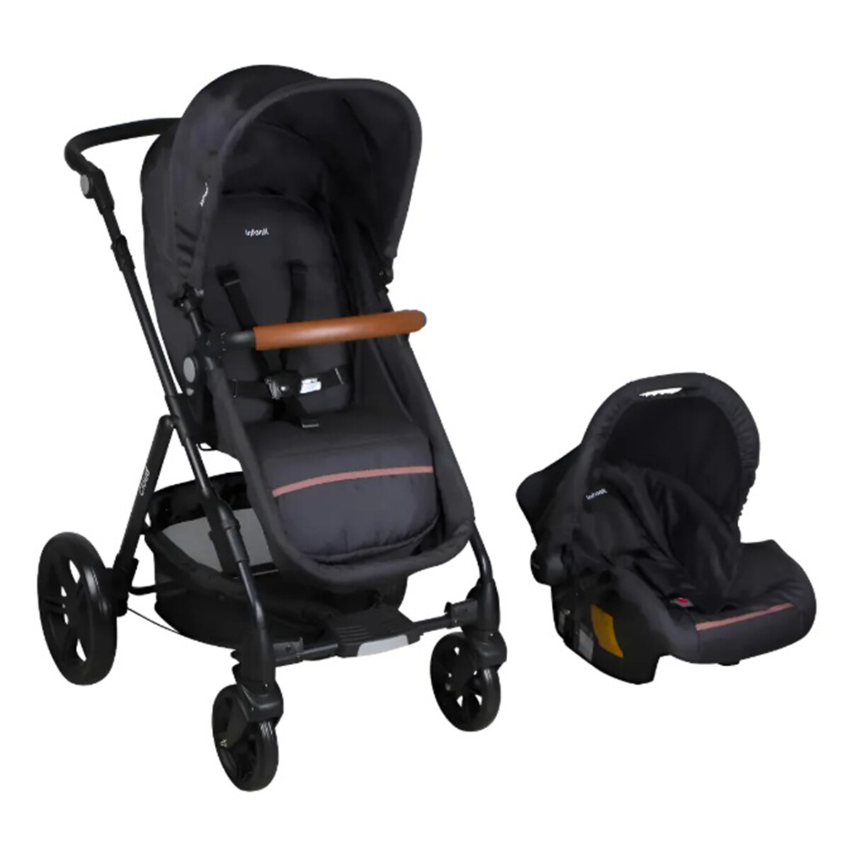 Coche Travel System Cloud Infanti SP68 Hasta 15Kg Ub - NEGRO 