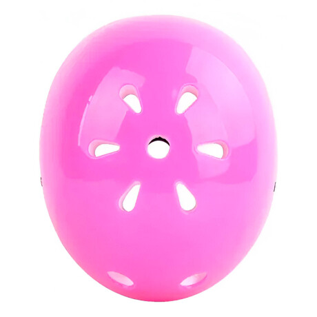 Casco P/ Niño Reforzado Patín Skate Rollers Bicicleta Rosa