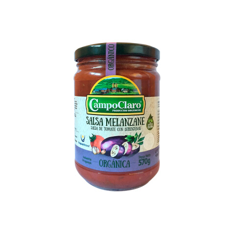Salsa Melanzane Organica Campo Claro 570g Salsa Campo Claro Melanzane