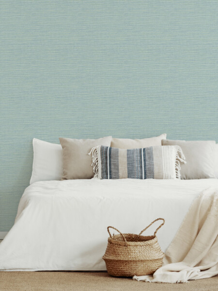 COLECCIÓN PACIFICA - AGAVE AQUA IMITATION GRASSCLOTH - N/A