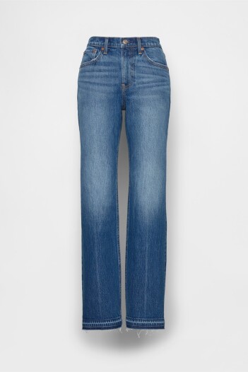 Jean Relaxed Straight Mujer Medium Wash
