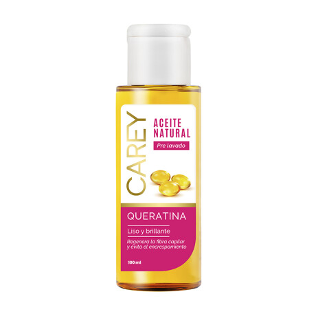 Carey Aceite natural para piel y cabello Queratina 100 ml