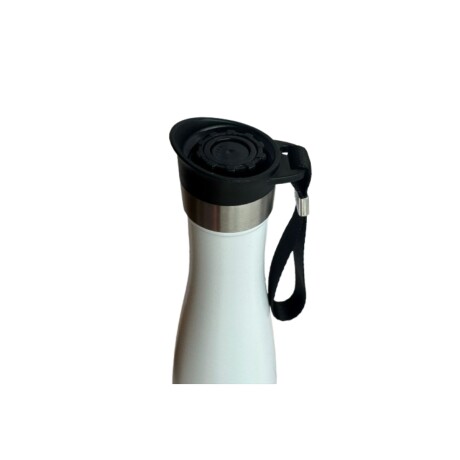 Termo Botella Lumilagro 750Ml Acero Inox Mantiene Frío Calor Blanco