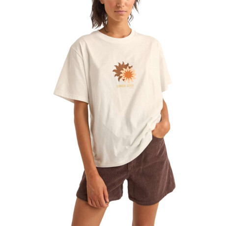 Remera Rhythm Solis Oversized Blanco