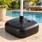 Base para sombrilla 42.5 x 43 x 14.5cm NEGRO