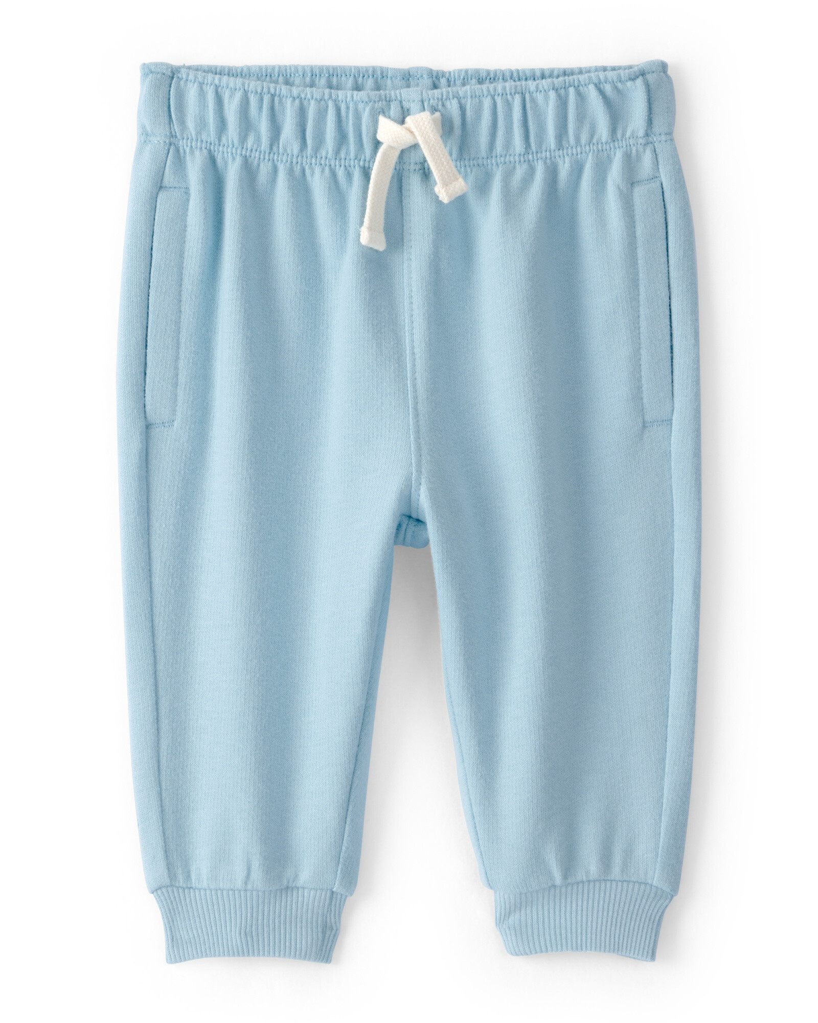 Pantalón deportivo de algodón, azul Sin color