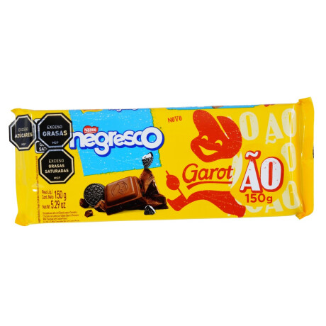 TABLETA GAROTO CHOCOLATE 150G NEGRESCO TABLETA GAROTO CHOCOLATE 150G NEGRESCO