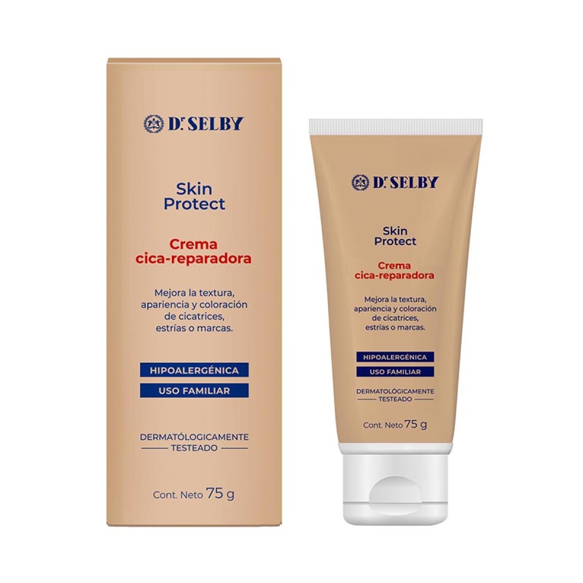 Crema Dr selby Skin protect - Crema cica-reparadora 75 g 