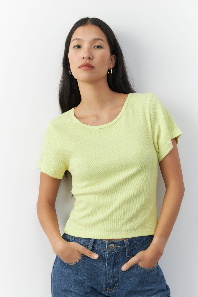 REMERA TIMBIO - Verde Lima 