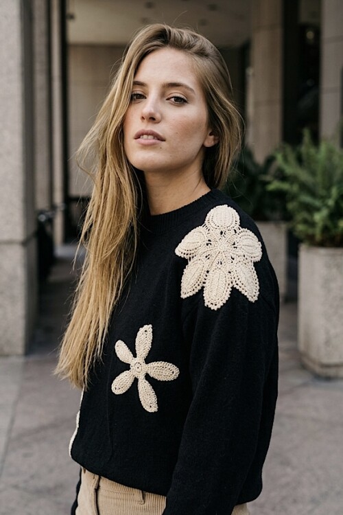 Sweater Bielle Negro