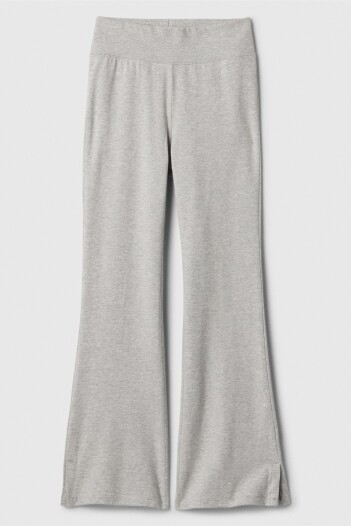 Calza Flare Estampada Niña Light Heather Grey B08