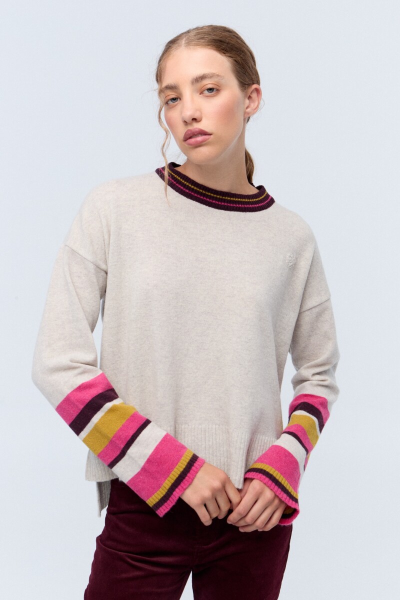 Sweater Calista - Gris Claro 