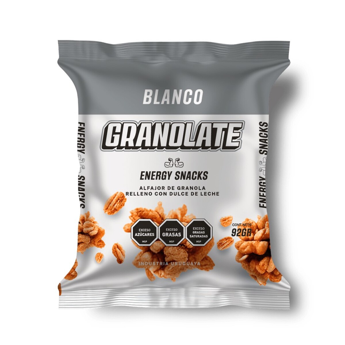 Alfajor Granolate Chocolate Blanco 92GR - CHOCOLATE-BLANCO 