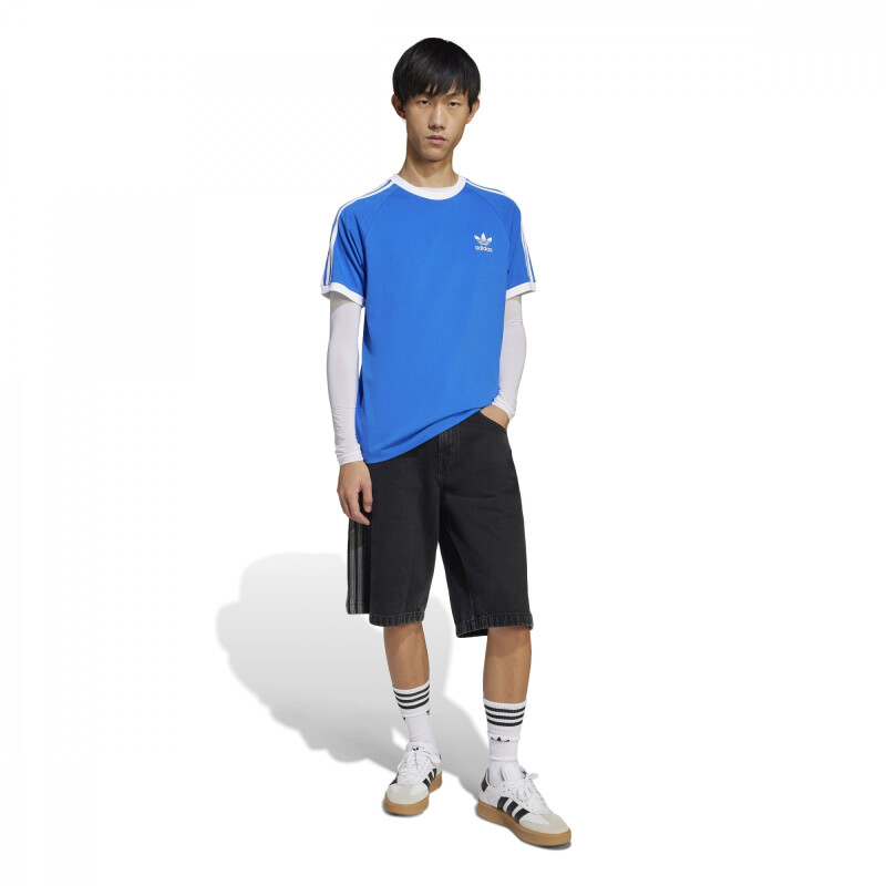 Remera ADIDAS Adicolor Classics 3 Tiras Hombre JD2880 Azul